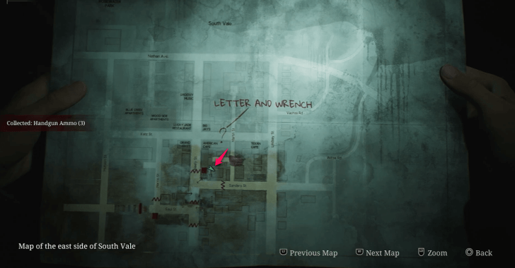 Handgun Ammo Brookhave Apartments Map Loc. 24