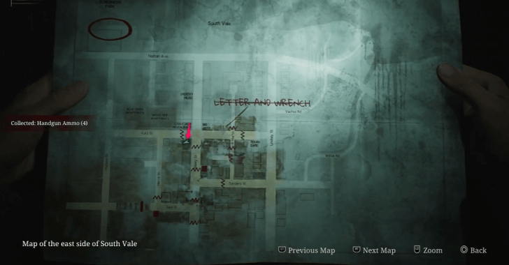 Handgun Ammo Brookhave Apartments Map Loc. 26