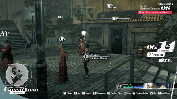 Metaphor Refantazio - Eloquence Increase Activist Woman