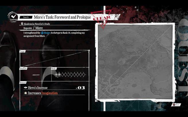 Metaphor ReFantazio - More Quest Gives Imagination