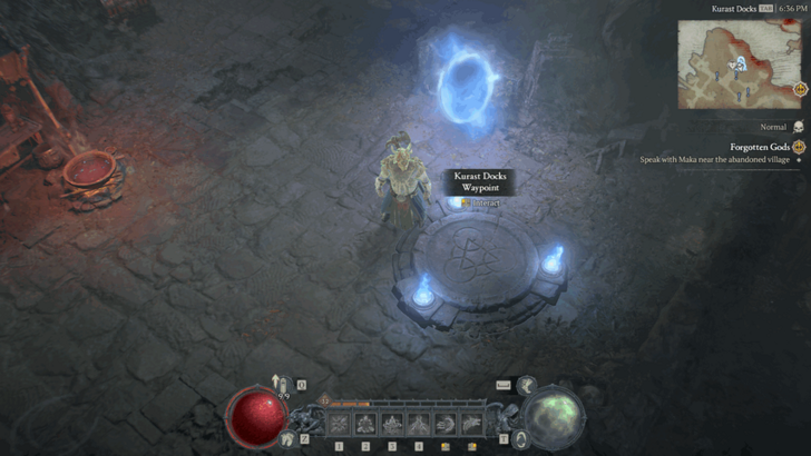 Diablo 4 - Kurast Docks Nahantu Lingering Hatred Map
