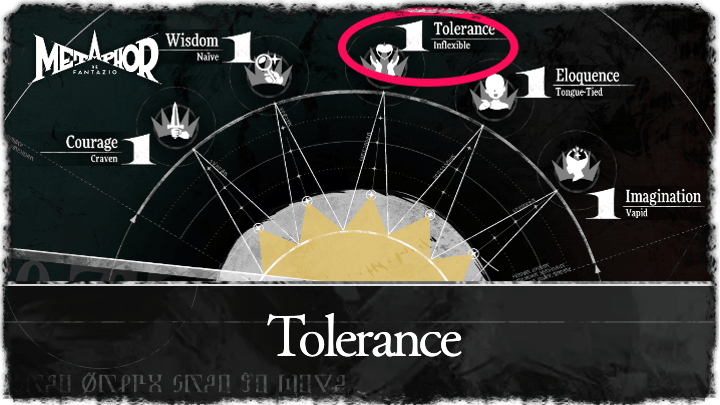 Metaphor ReFantazio - Tolerance