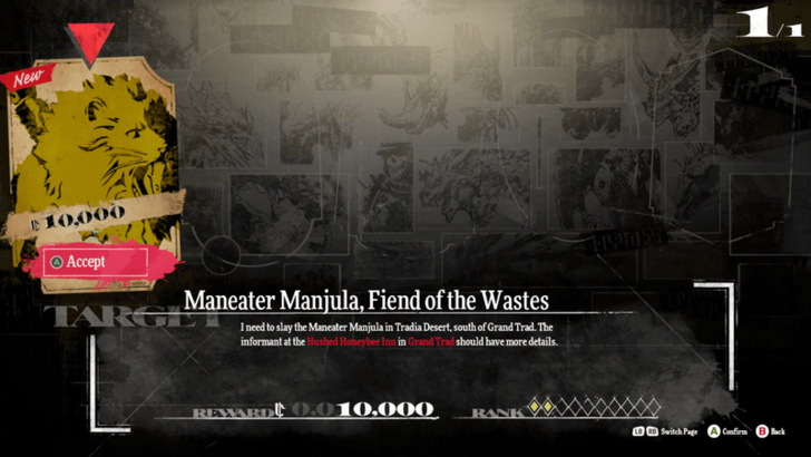 Metaphor Refantazio - Maneater Manjula Bounty