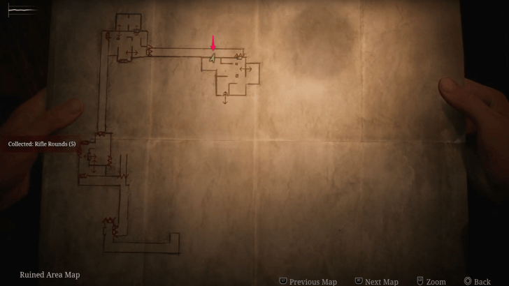 Rifle Rounds The Labyrinth Map Loc. 7