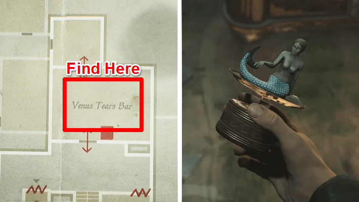 The Little Mermaid Figurine Location