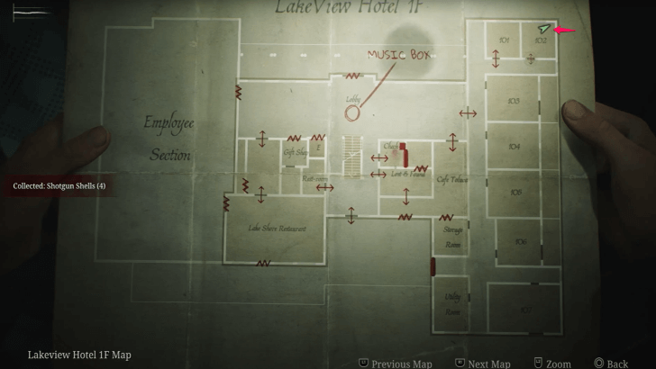 Rifle Rounds Lakeview Hotel Map Loc. 1