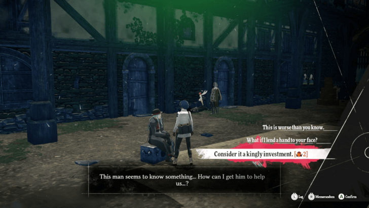 Metaphor Refantazio - Requires Imagination 2 to Start A Dagger, a Ring, and a Rake.png