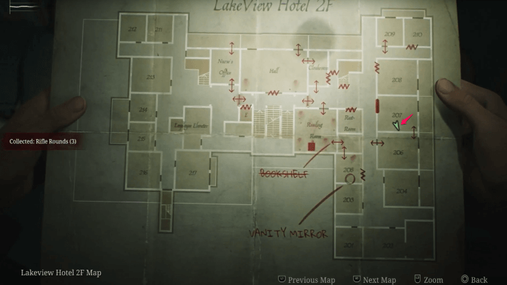 Rifle Rounds Lakeview Hotel Map Loc. 3