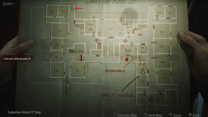 Rifle Rounds Lakeview Hotel Map Loc. 4