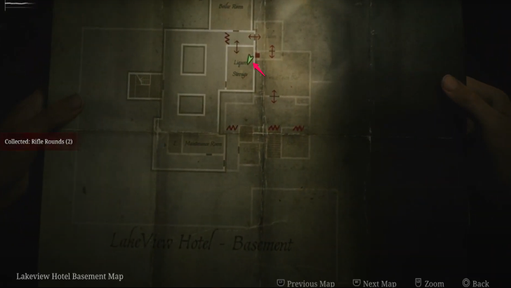 Rifle Rounds Lakeview Hotel (Otherworld) Map Loc. 1