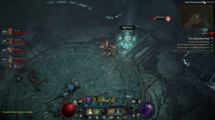 Sigil Stone - Hall of Flayed Soul