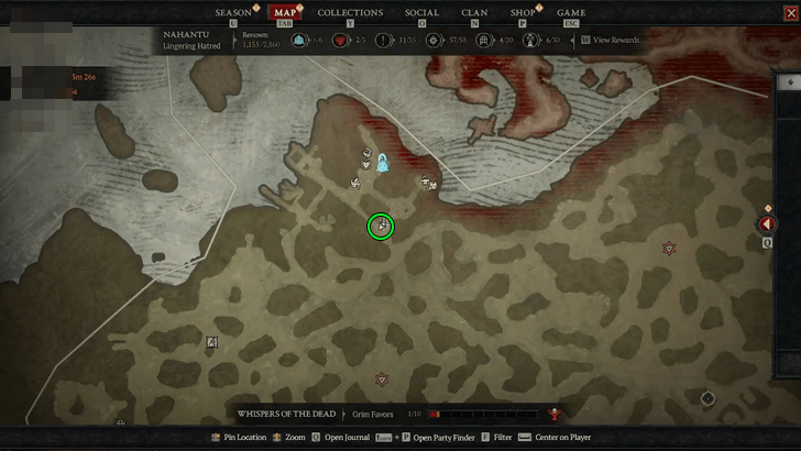 Tragic Inheritance Map Location