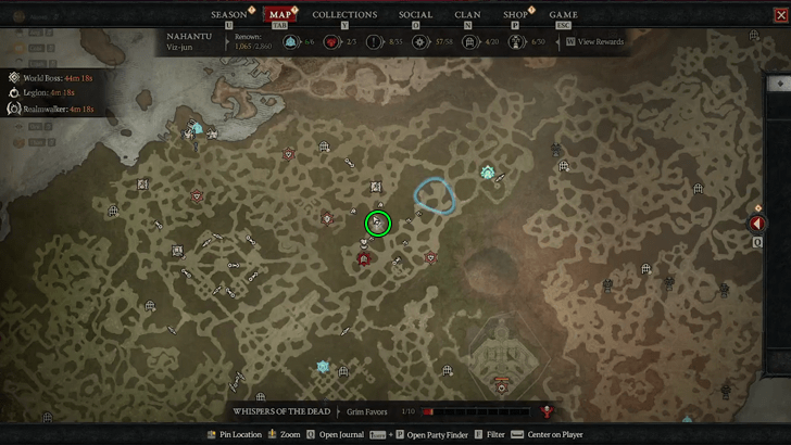 Courage to Continue Map Location