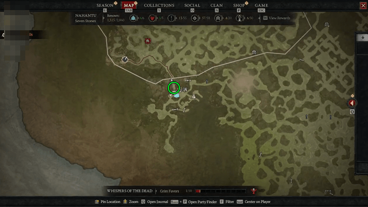 Everything Old Map Location