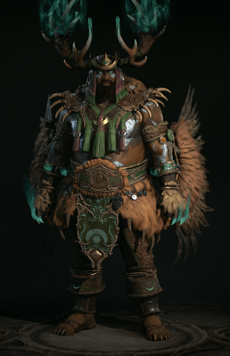 Diablo 4 - The Honored Teacher  Armor Set Transmog