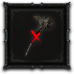 Diablo 4 - Doom Mace Icon