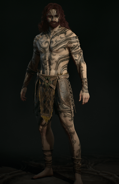 Diablo 4 - The Guardian in the Grove  Marking Transmog