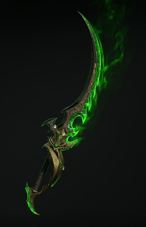 Diablo 4 - The Twin Blade of Azzinoth Weapon Transmog
