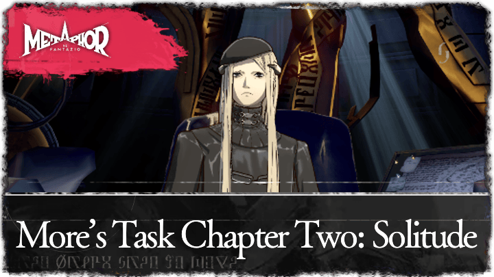 More’s Task Chapter Two: Solitude