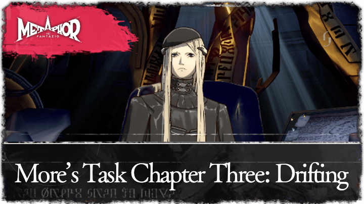 More’s Task Chapter Three: Drifting