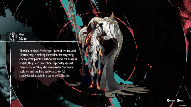 Metaphor ReFantazio - Mage Profile Info