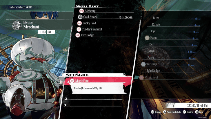 Metaphor ReFantazio - Magic Font Inherited