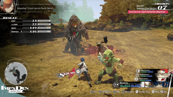 Metaphor Refantazio - Defeat Mage Goblins