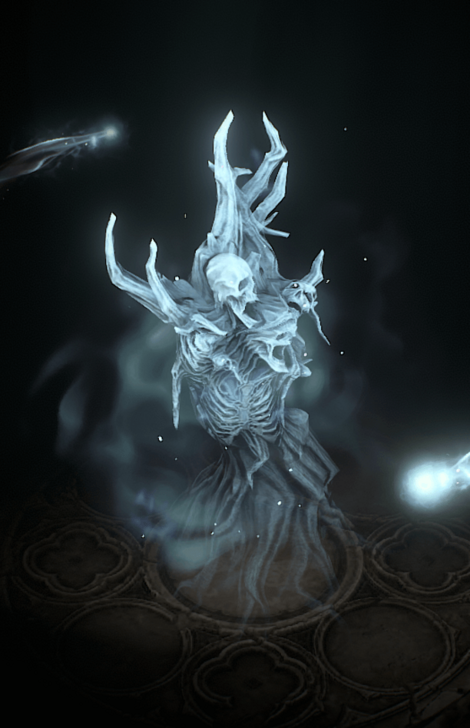 Poisoned Root Column Headstone