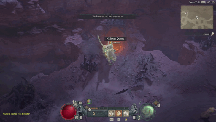 Diablo 4 Hallowed Quary Cellar Location