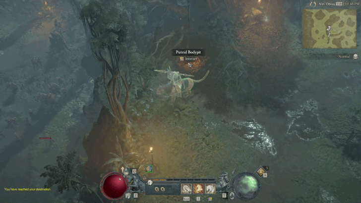 Diablo 4 Putrid Bodypit Cellar Location