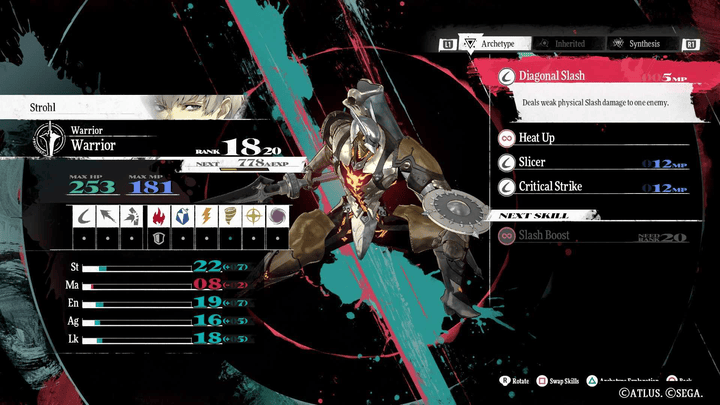 Metaphor ReFantazio - Strength Build