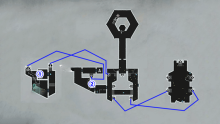 Metaphor ReFantazio - Regalith Grand Cathedral Collectibles Map