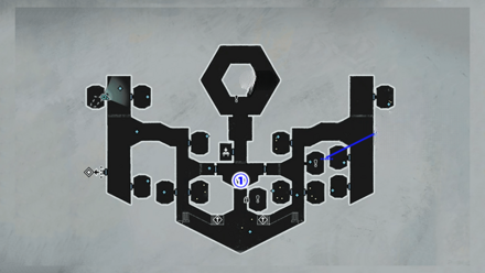 Metaphor ReFantazio - Regalith Grand Cathedral Collectibles Map