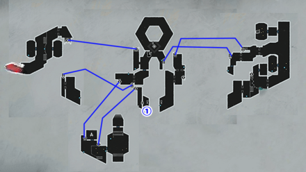 Metaphor ReFantazio - Regalith Grand Cathedral Collectibles Map