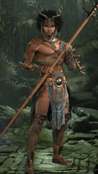 Diablo 4 - Highland Set Spiritborn Transmog