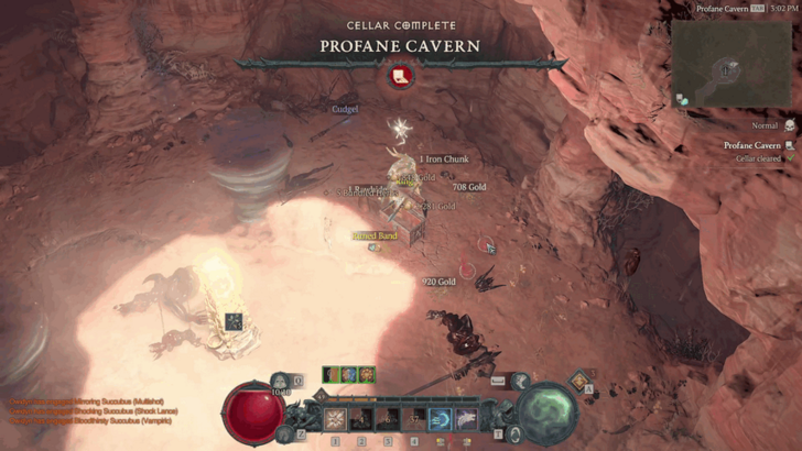 Diablo 4 Cellar Rewards