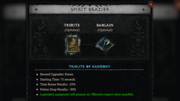 Diablo 4 - Tributes and Bargains