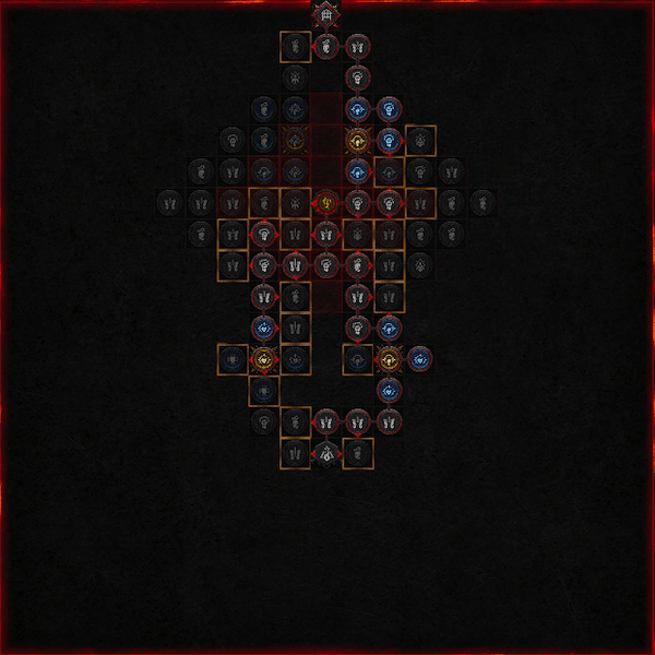 Diablo 4 Orange Quill 1 Starting Board