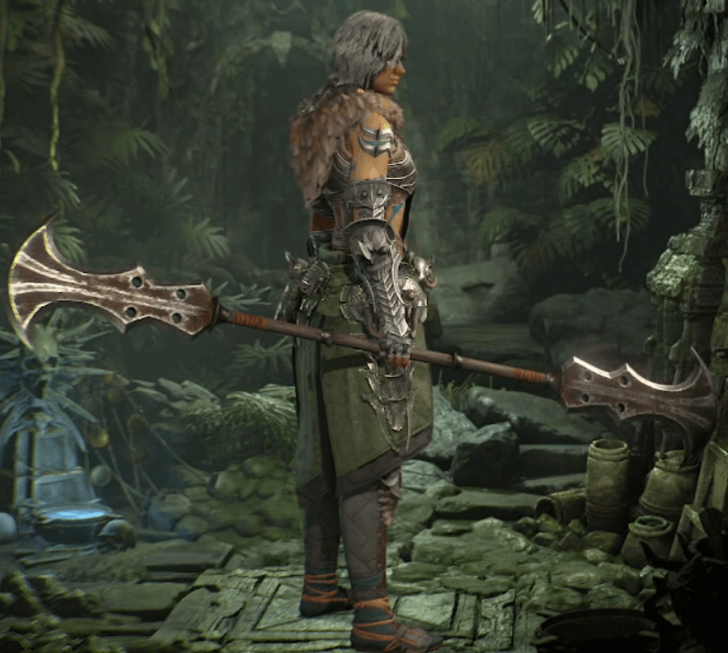 Diablo 4 - Tuned Glaive Glaive Weapon Transmog