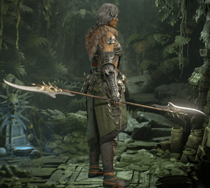 Diablo 4 - Sharpened Glaive Glaive Weapon Transmog