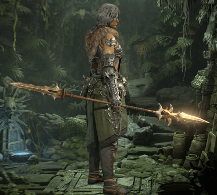 Diablo 4 - Sharp Glaive Glaive Weapon Transmog