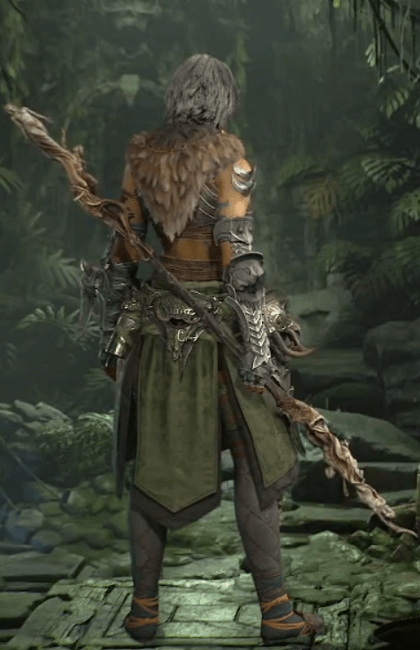 Diablo 4 - Ascendant Quarterstaff Quarterstaff Weapon Transmog