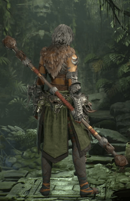 Diablo 4 - Elder Quarterstaff Quarterstaff Weapon Transmog