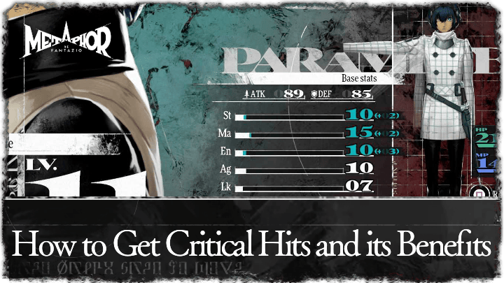 Metaphor ReFantazio - How to Get Critical Hits and its Benefits