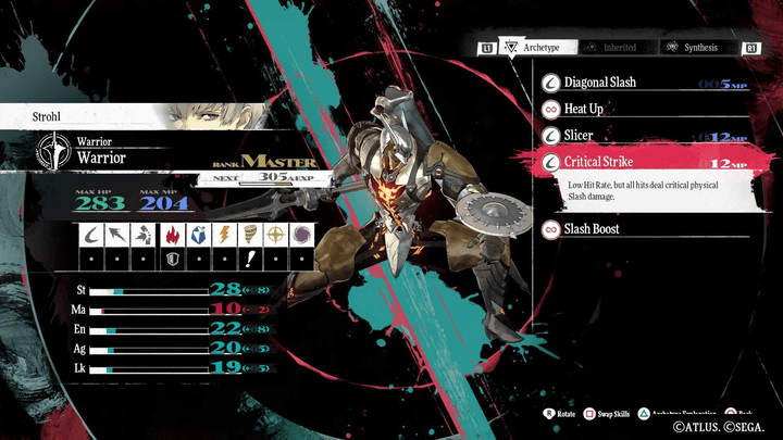 Metaphor ReFantazio - Critical Skill