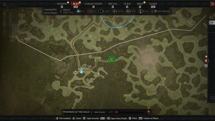 Bonded Destiny Map Location