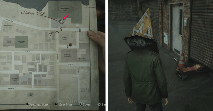 Silent Hill 2 Remake Garage Jack Lever Use