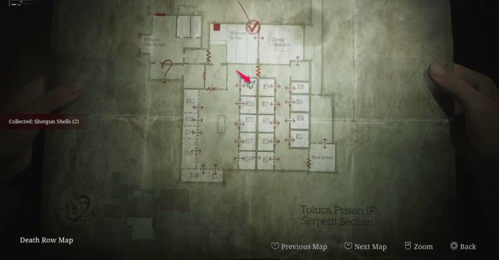 Shotgun ShellsToluca Prison Map Loc. 5