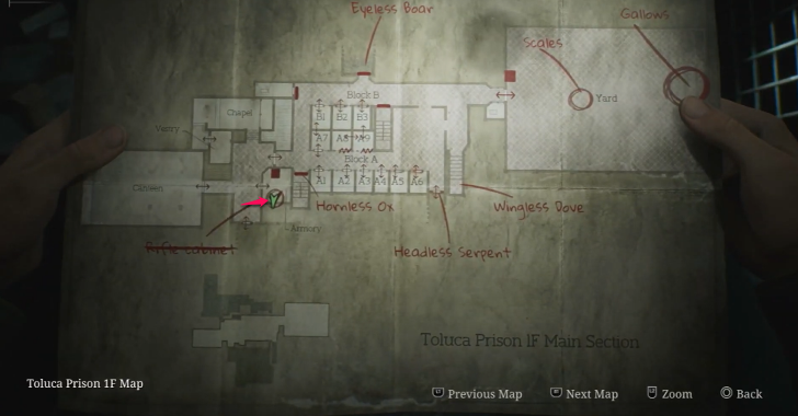 Shotgun Shells Toluca Prison Map Loc. 6
