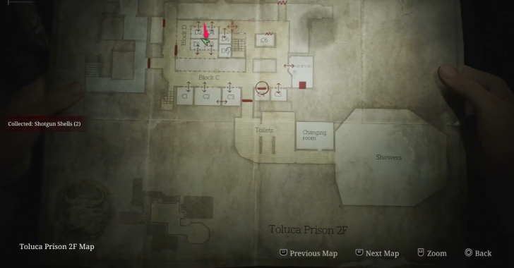 Shotgun Shells Toluca Prison Map Loc. 7